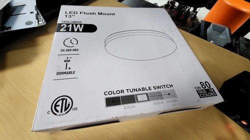 13in led flush mount - flush, ceiling