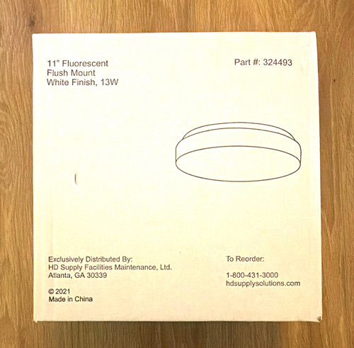 Fluorescent flush mount - fluorescent,