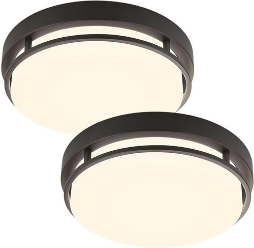2pack led flush mount - flush, ceiling
