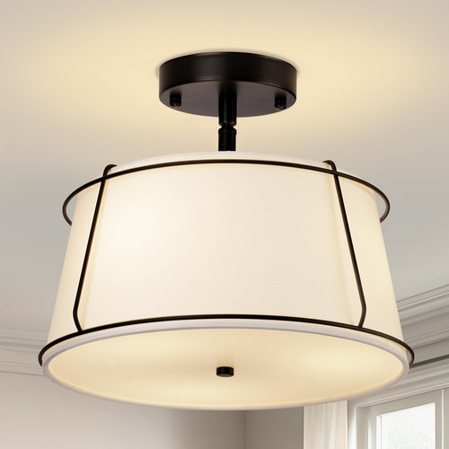 Semi flush mount - 13'',