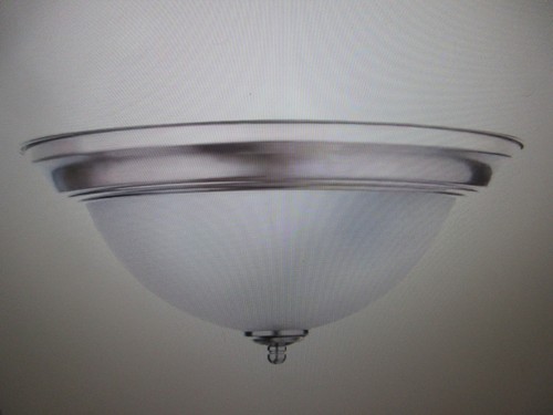 Light brushed nickel - 13, 2-light